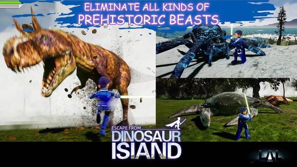 скриншот escape from dinosaur island 3