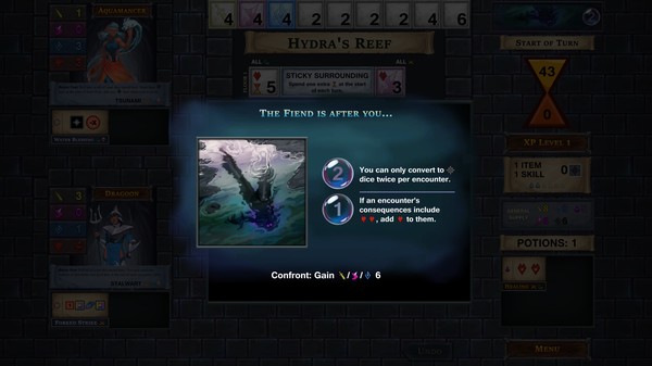 скриншот One Deck Dungeon - Abyssal Depths 1