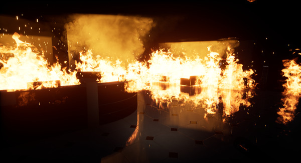 Fire survival game for Linux 1
