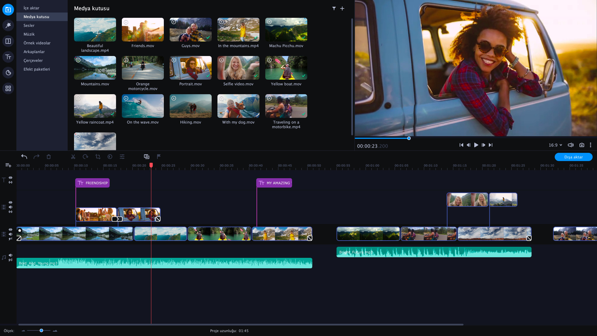 Movavi Video Editor Plus 2021 - Video Editing Software Resimleri 