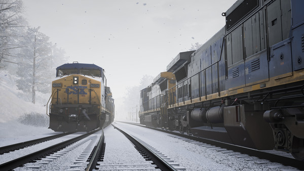 скриншот Train Sim World 2: CSX C40-8W Loco Add-On 4