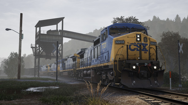 скриншот Train Sim World 2: CSX C40-8W Loco Add-On 1