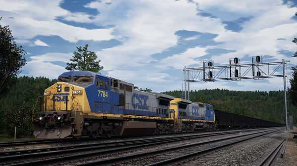 скриншот Train Sim World 2: CSX C40-8W Loco Add-On 5
