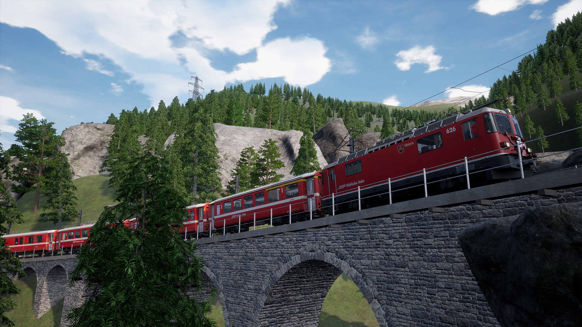 Train Sim World 2: Arosalinie: Chur - Arosa Route Add-On screenshot screenshot 4