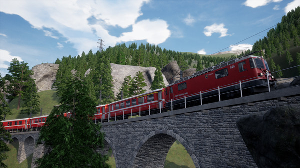 скриншот Train Sim World 2: Arosalinie: Chur - Arosa Route Add-On 4