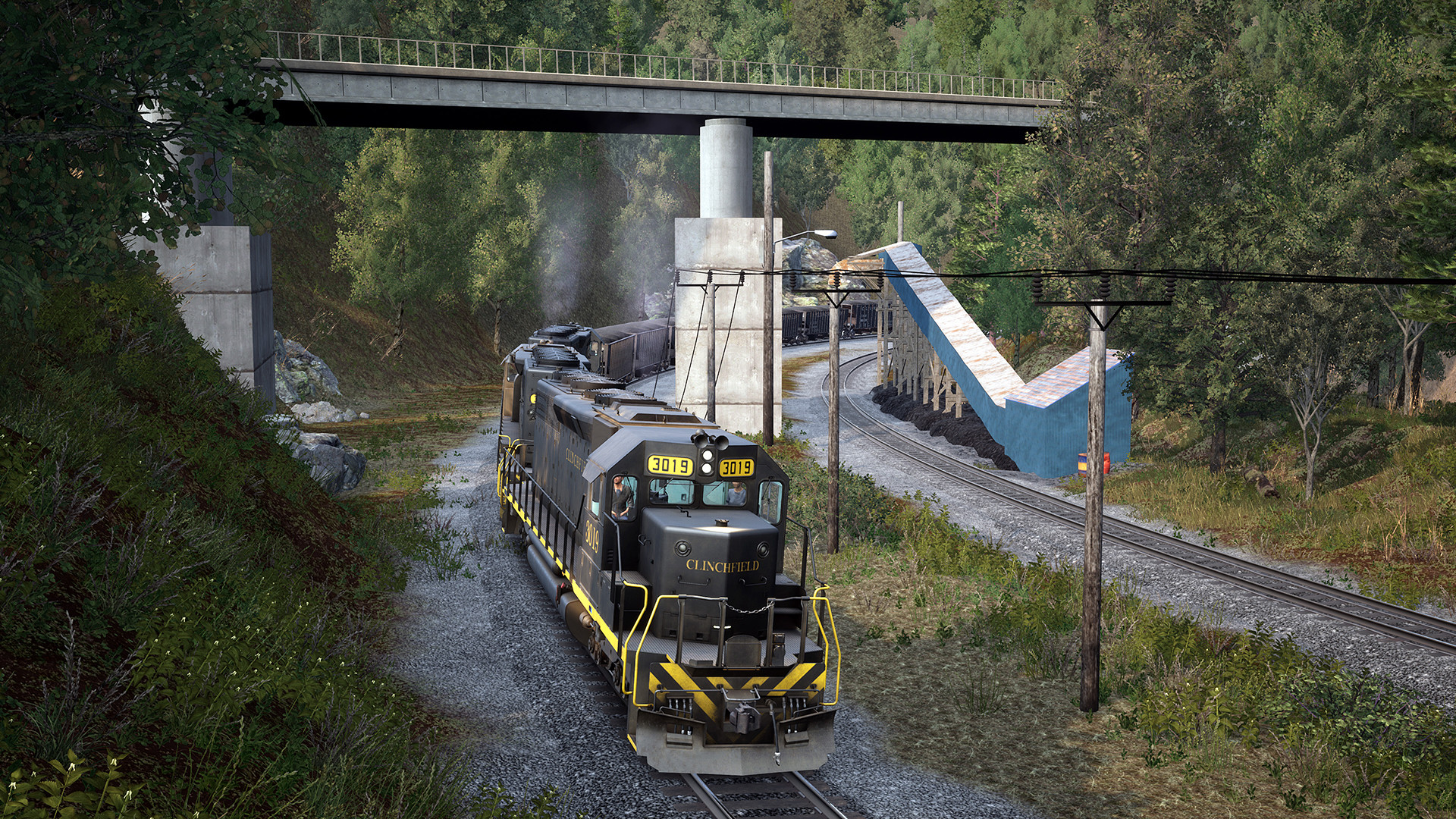 Train Sim World 2: Clinchfield Railroad: Elkhorn - Dante Route Add-On screenshot screenshot 1