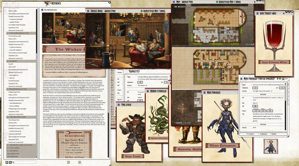 скриншот Fantasy Grounds - Pathfinder RPG - Campaign Setting: Inner Sea Taverns 3