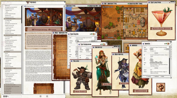 скриншот Fantasy Grounds - Pathfinder RPG - Campaign Setting: Inner Sea Taverns 4