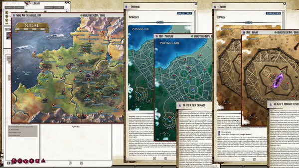 скриншот Fantasy Grounds - Pathfinder RPG - Campaign Setting: Nidal, Land of Shadows 3