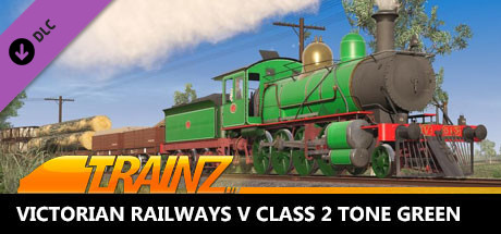 Trainz 2019 DLC - Victorian Railways V Class 2 Tone Green banner image