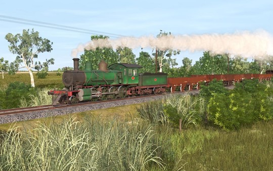 скриншот Trainz 2019 DLC - Victorian Railways V Class 2 Tone Green 5
