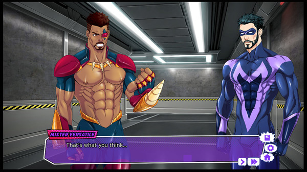 скриншот Mister Versatile: A Gay Superhero Visual Novel Soundtrack 1