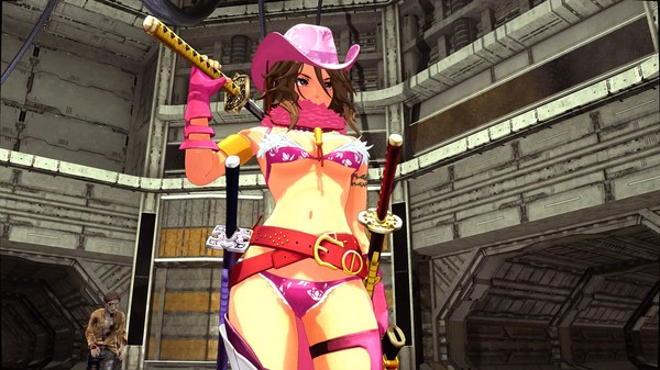 скриншот OneeChanbara ORIGIN - Exclusive Aya Costume: Normal Combat Uniform: Lovely Pink 0