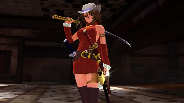 OneeChanbara ORIGIN - Exclusive Aya Costume: Aya's Fashionable Wear Azuki Red