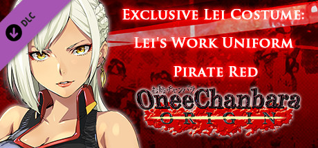 OneeChanbara ORIGIN - Exclusive Lei Costume: Lei's Work Uniform Pirate Red