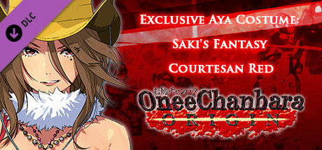 OneeChanbara ORIGIN - Exclusive Aya Costume: Saki's Fantasy Courtesan Red banner image