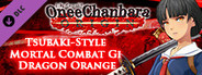 OneeChanbara ORIGIN - Exclusive Saki Costume: Tsubaki-Style Mortal Combat Gi Dragon Orange