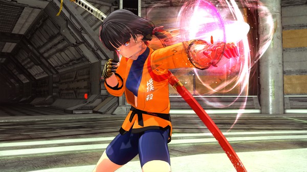 скриншот OneeChanbara ORIGIN - Exclusive Saki Costume: Tsubaki-Style Mortal Combat Gi: Dragon Orange 3
