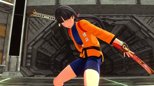 скриншот OneeChanbara ORIGIN - Exclusive Saki Costume: Tsubaki-Style Mortal Combat Gi: Dragon Orange 0