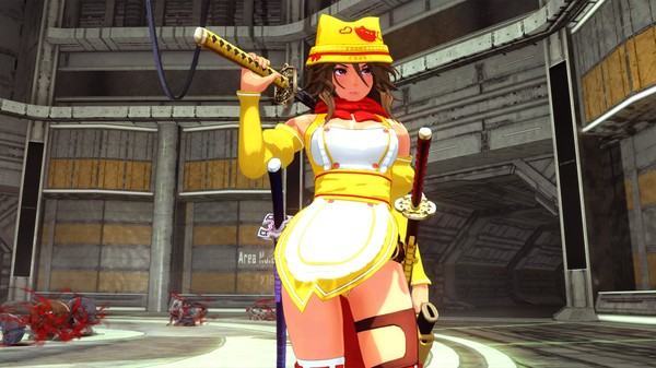 скриншот OneeChanbara ORIGIN - Exclusive Aya Costume: Dream Hostess Aya: Omelet Yellow 0