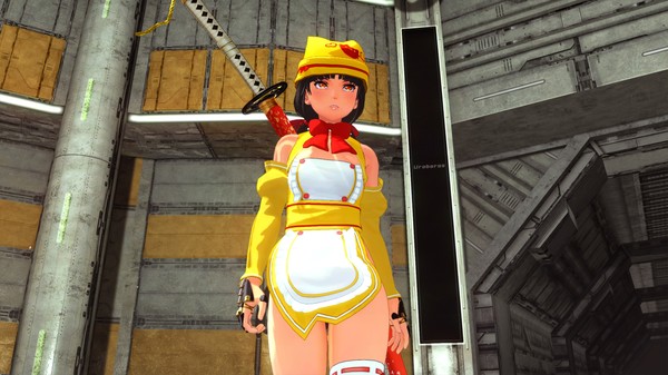 скриншот OneeChanbara ORIGIN - Exclusive Saki Costume: Dream Hostess Saki: Omelet Yellow 2