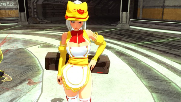 скриншот OneeChanbara ORIGIN - Exclusive Lei Costume: Dream Hostess Lei: Omelet Yellow 2