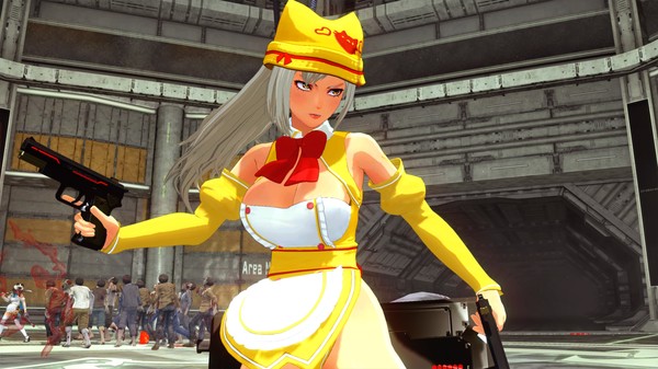 скриншот OneeChanbara ORIGIN - Exclusive Lei Costume: Dream Hostess Lei: Omelet Yellow 1