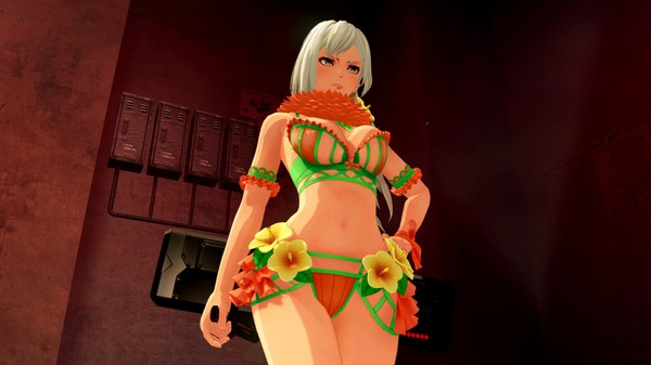 скриншот OneeChanbara ORIGIN - Exclusive Lei Costume: Lei's Dream Bikini: Melon Green 0