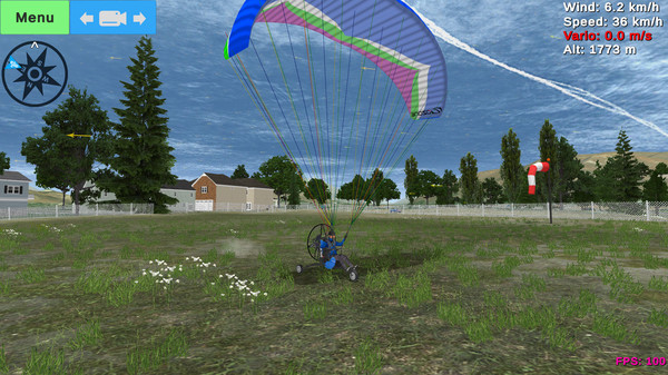 Скриншот из Glider Sim