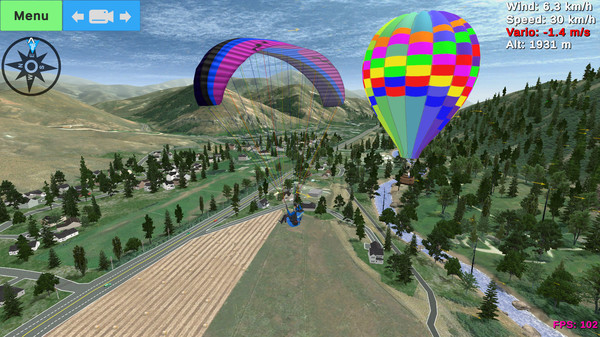 Glider Sim game for windows Pc 1