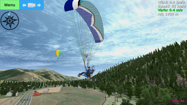 Скриншот из Glider Sim