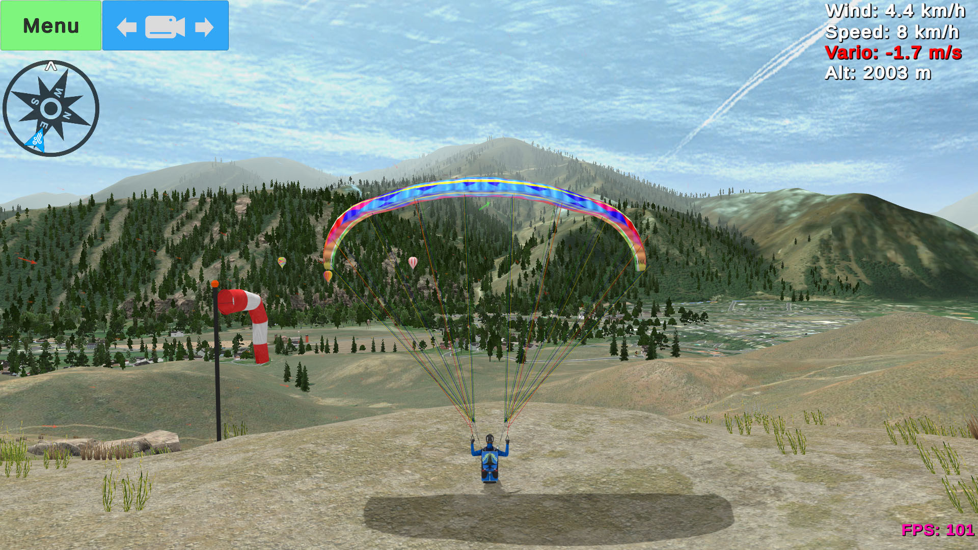 Oculus Quest 游戏《Glider Sim VR》滑翔机插图