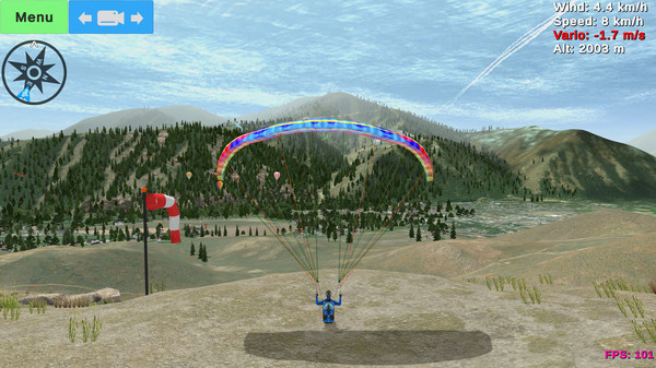 Скриншот из Glider Sim