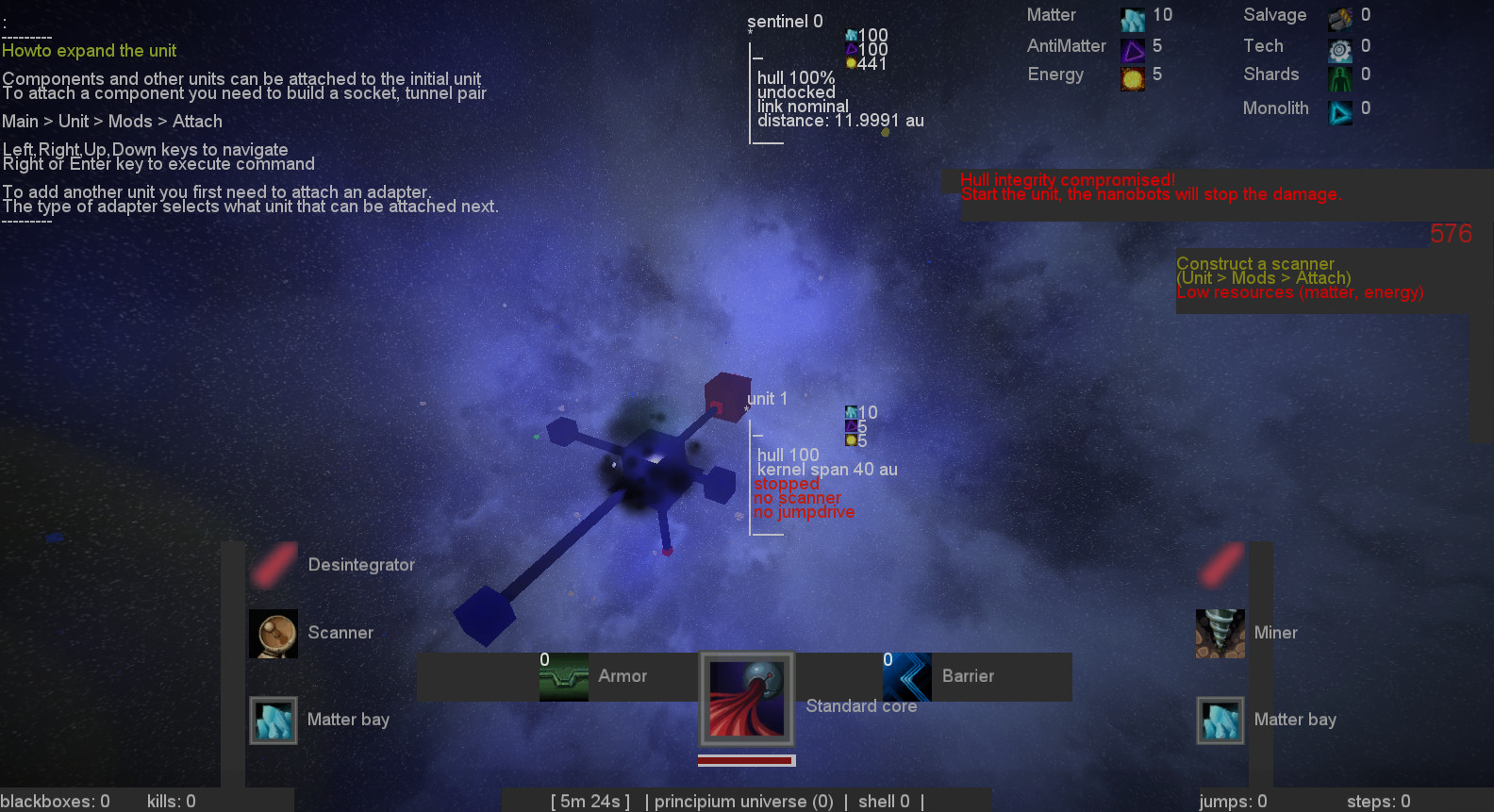 Structura screenshot 1