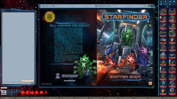 скриншот Fantasy Grounds - Starfinder RPG - Starfinder Skitter Shot 4