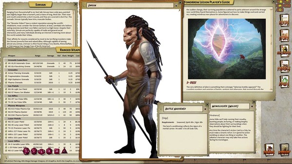скриншот Fantasy Grounds - Rifts: The Tomorrow Legion Player's Guide 1