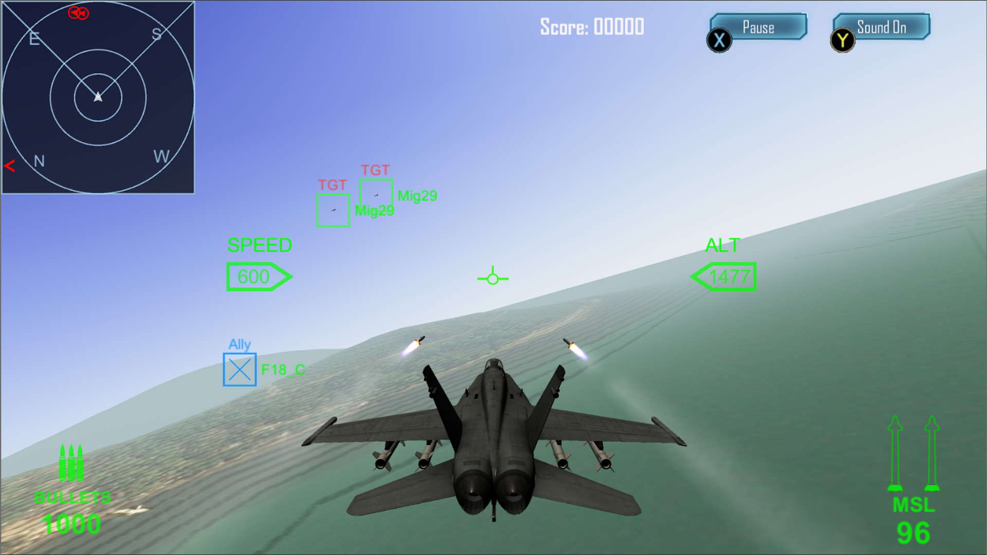 Air Gun Fighter screenshot 1