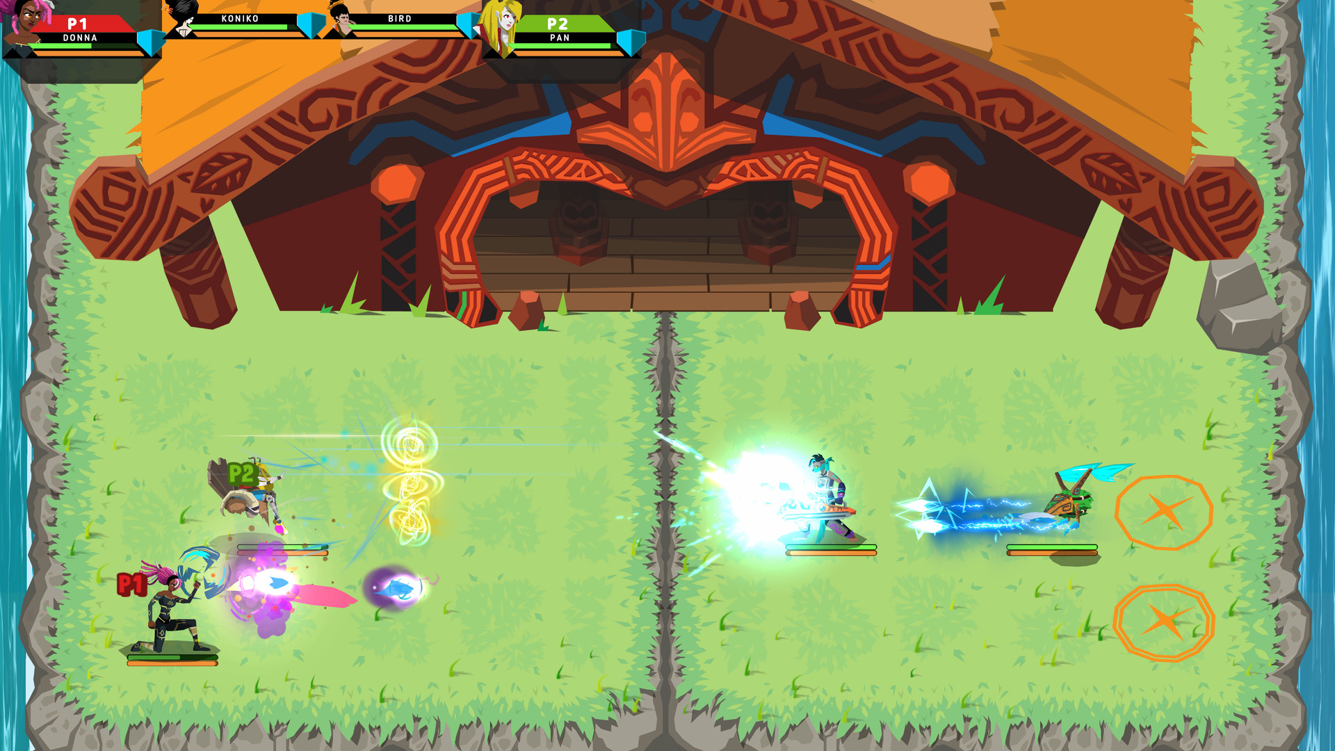 Grid Fight - Mask of the Goddess - First Boot #6