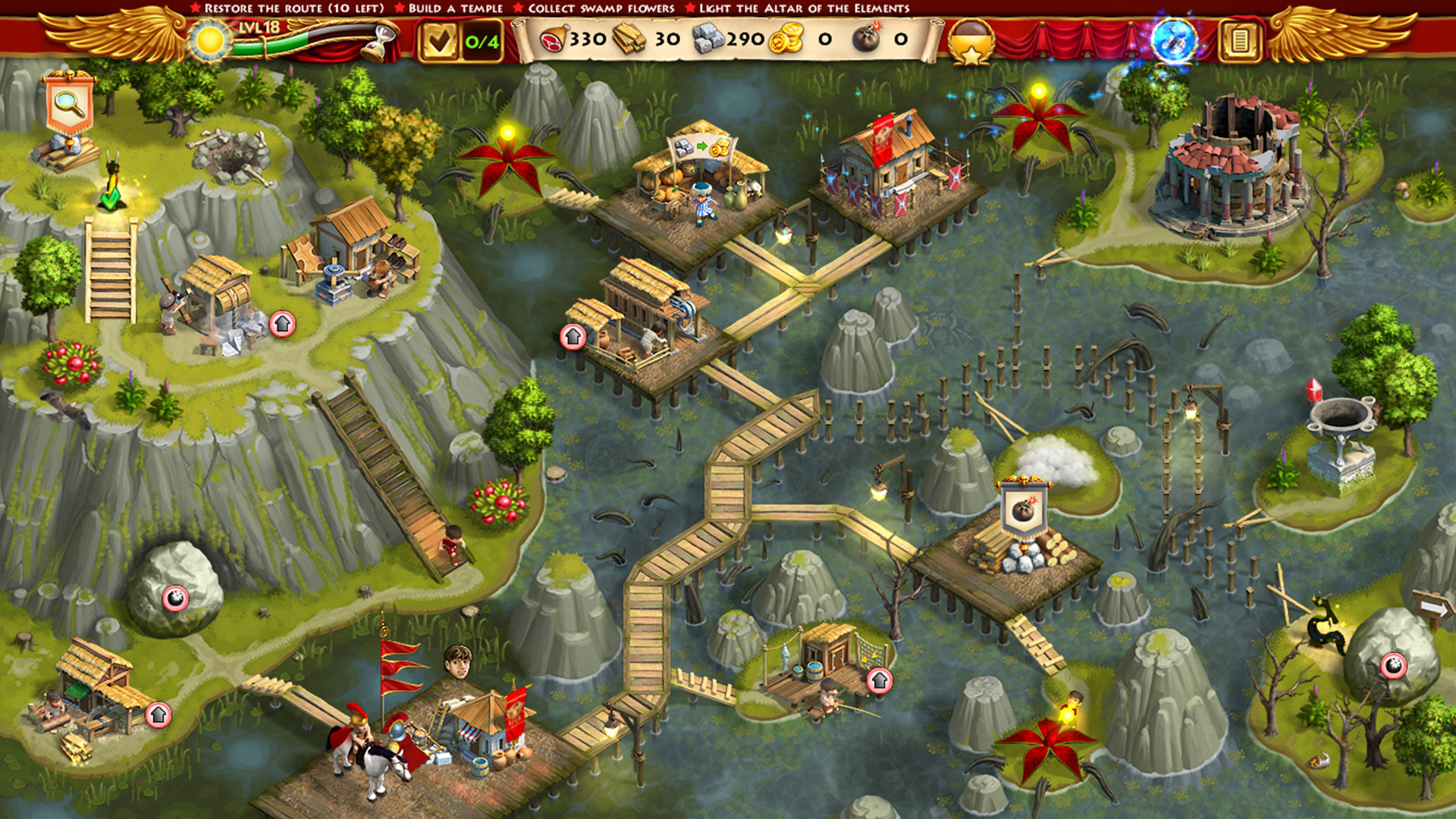 Roads of Rome: New Generation 3 Collector's Edition Featured Screenshot #1