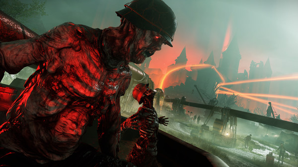 скриншот Zombie Army 4: Mission 8 - Abaddon Asylum 2