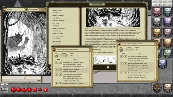 скриншот Fantasy Grounds - The Dungeon Alphabet 4