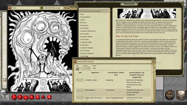 скриншот Fantasy Grounds - The Dungeon Alphabet 3