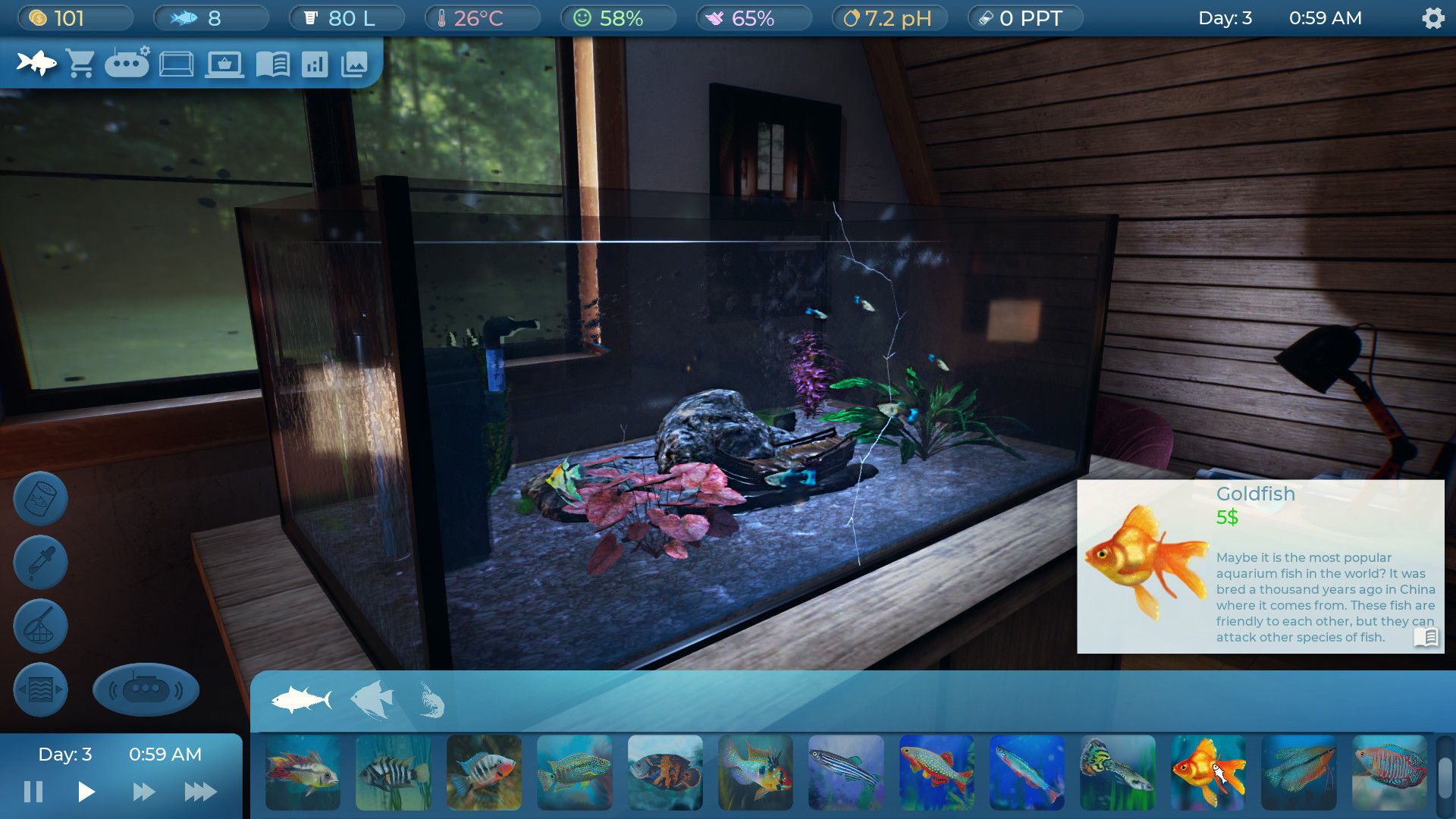 Play Fishing Food on PC 