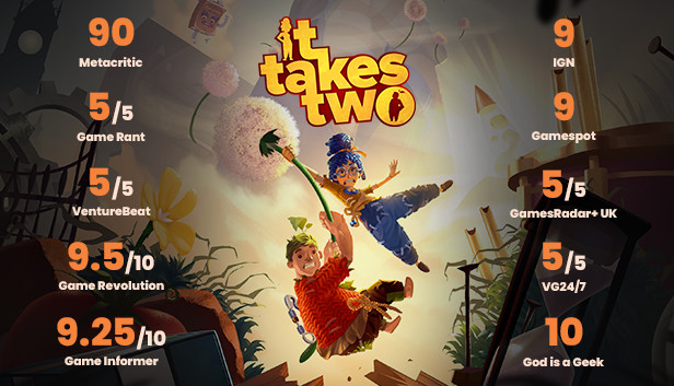 It Takes Two på Steam