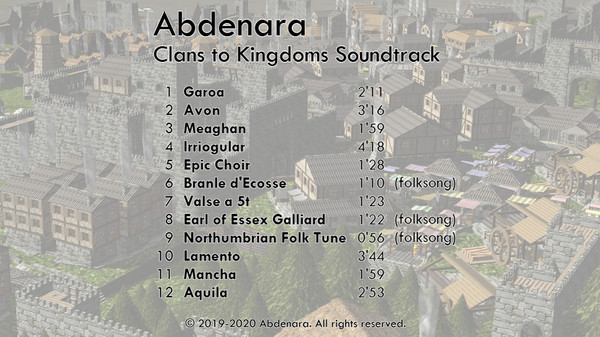скриншот Clans to Kingdoms Soundtrack 1