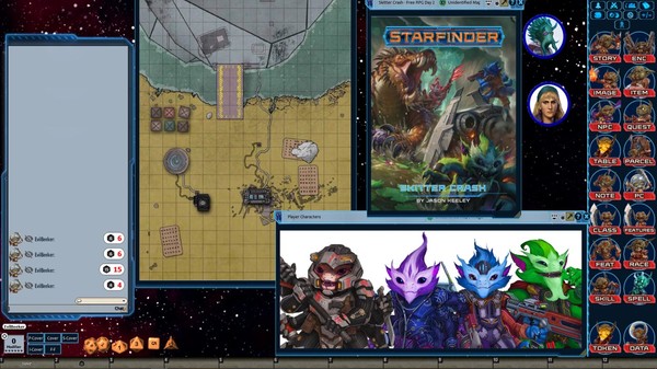 скриншот Fantasy Grounds - Starfinder RPG - Starfinder Skitter Crash 2
