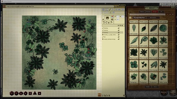 скриншот Fantasy Grounds - FG Jungle Map Pack 3