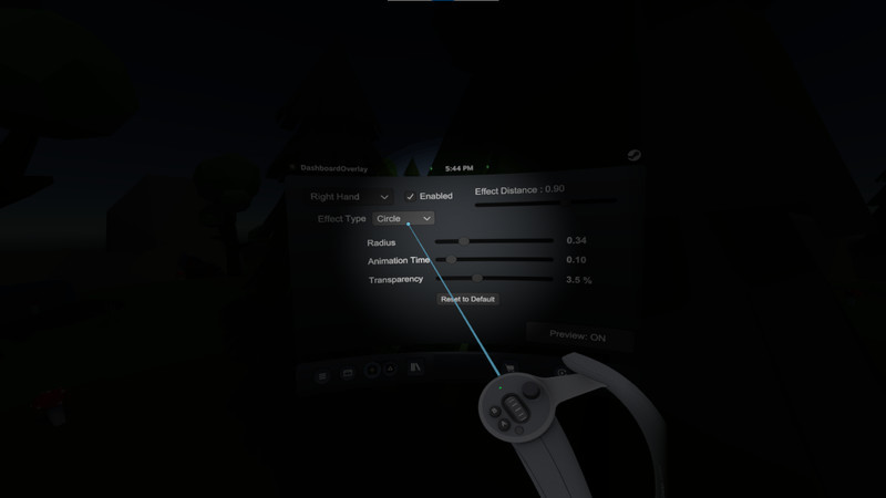 OVR Locomotion Effect Demo #5