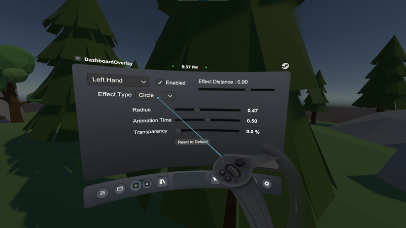 OVR Locomotion Effect Demo #3