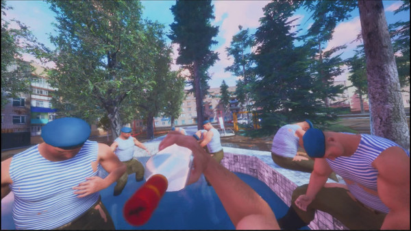 Скриншот из Симулятор Купания в Фонтане